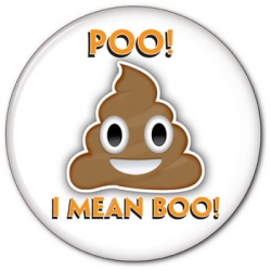 Poo I Mean Boo Button Button halloween costume